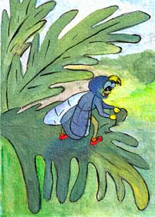 Сказки сибирского леса. Паук и муха